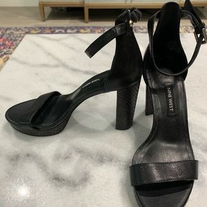 Black Nine West heels